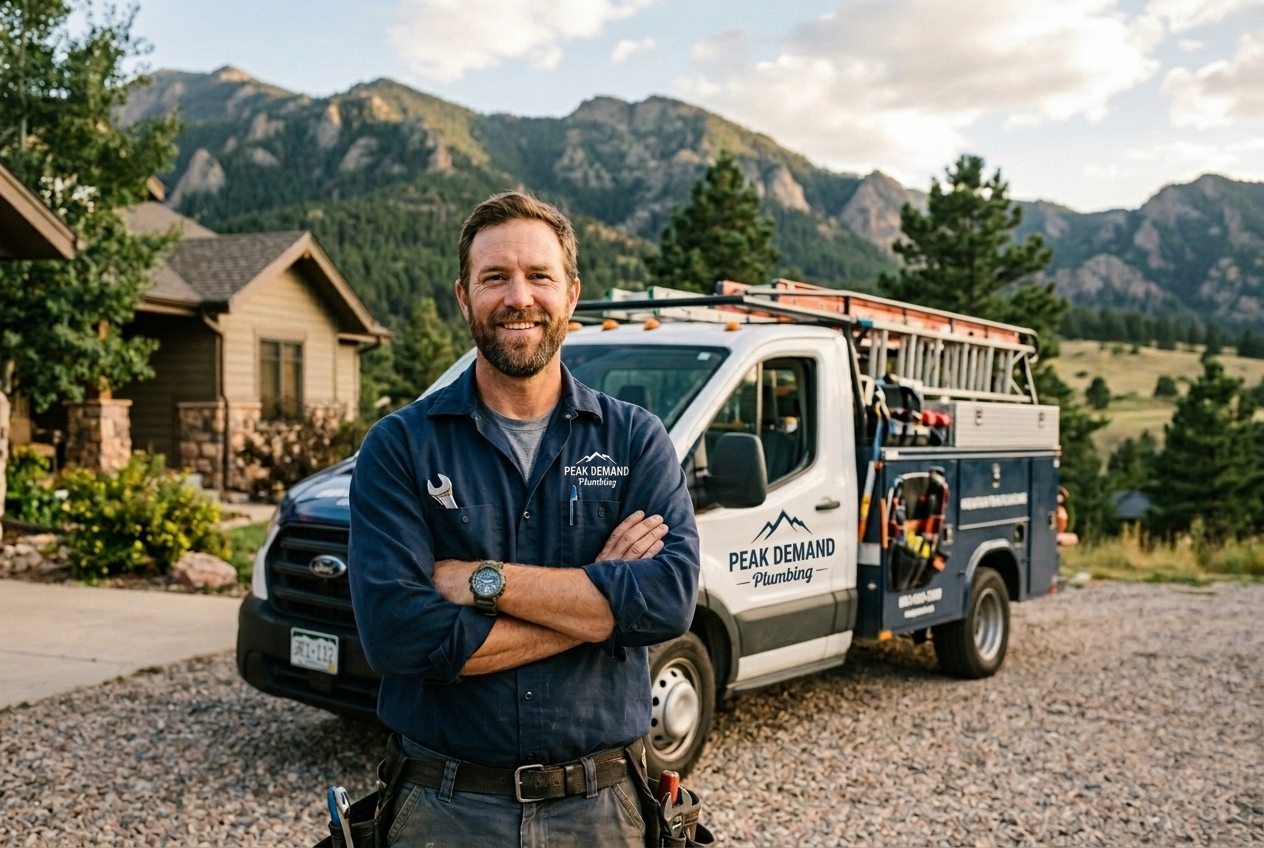 Jake, owner of Peak Demand Plumbing in Colorado Springs